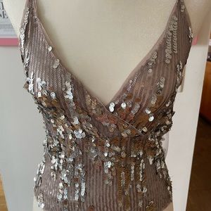 Zara Sequined Top